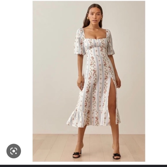 Reformation Dresses Reformation Belgium Linen Dress Poshmark